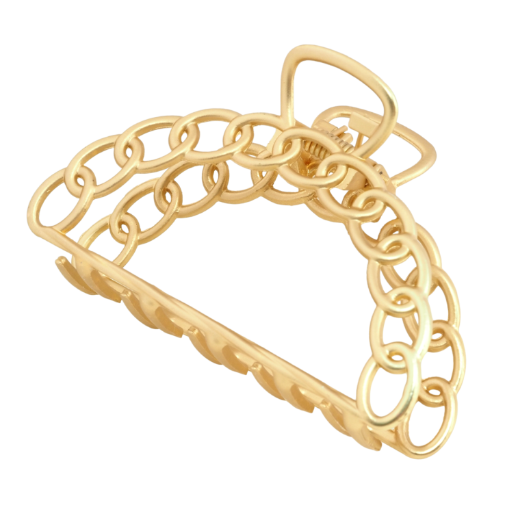 Краб металевий Півколо візерунок ланцюжок довжина 8см фото №5 Краб металевий Півколо візерунок ланцюжок довжина 8см фото №5