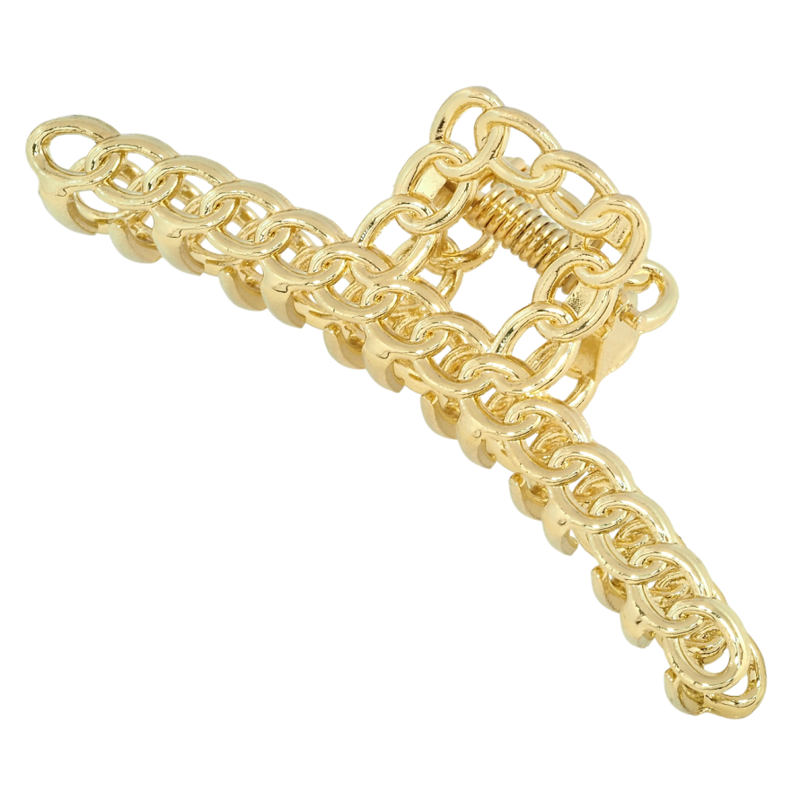 Краб металевий Дуга візерунок ланцюжок довжина 8см фото №1