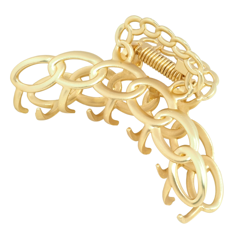 Краб металлический Дуга узор цепочка длина 7см фото №1