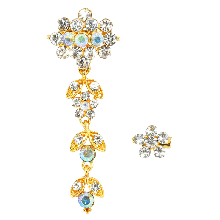 Брошь Две броши со стразами фото №16