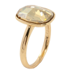 Кольцо Xuping цвет 18K с кристаллами Swarovski Кристалл Topaz,15х12мм фото №2