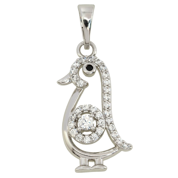 Кулон Xuping Родій Пташка для ланцюжка до 5 мм фото №22