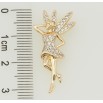 Кулон Xuping Позолота 18K Фея для ланцюжка до 2мм фото №2