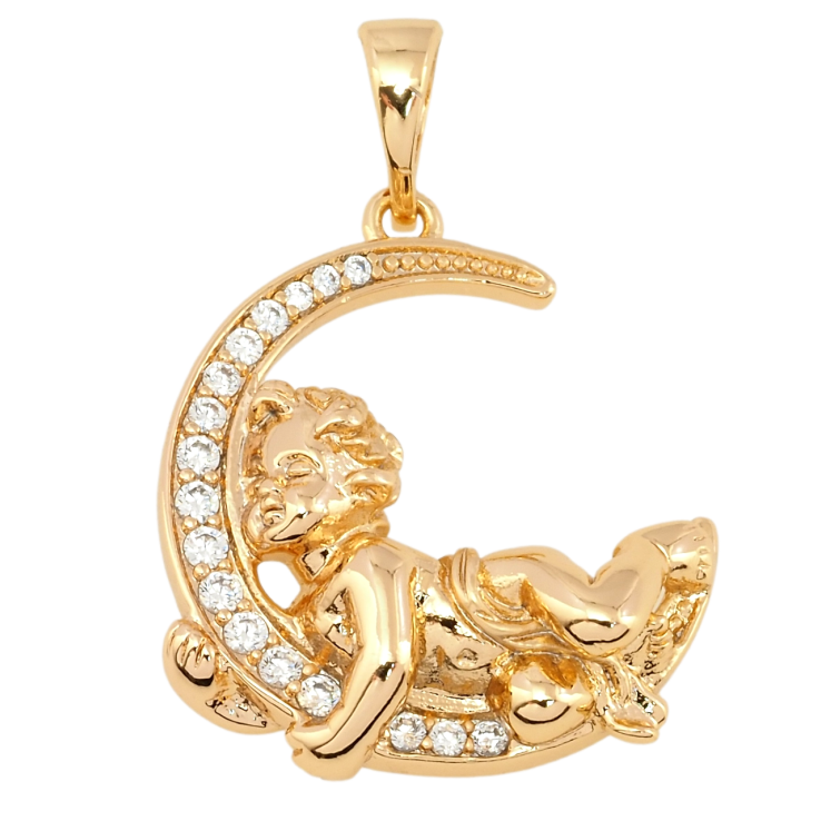 Кулон Xuping Позолота 18K Солодкий сон для ланцюжка до 5мм фото №4