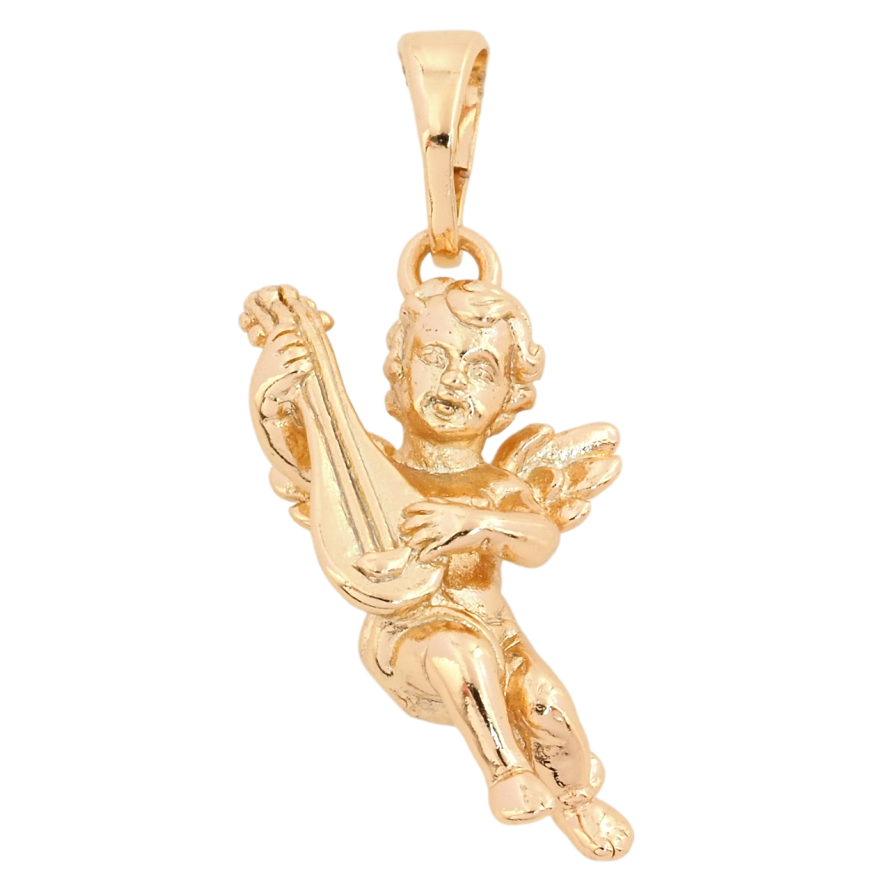 Кулон Xuping Позолота 18K Янголятко для ланцюжка до 5мм фото №1