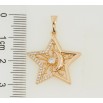 Кулон Xuping Позолота 18K Зірка з Місяцем для ланцюжка до 5мм фото №2