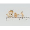 Сережки Xuping Позолота 18K пусети Кити фото №2