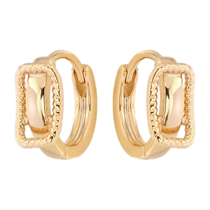 Серьги Xuping Позолота 18K колечки Ремешки фото №8