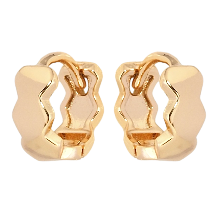 Серьги Xuping Позолота 18K колечки Фигурные фото №12