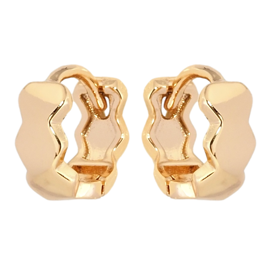 Серьги Xuping Позолота 18K колечки Фигурные фото №1