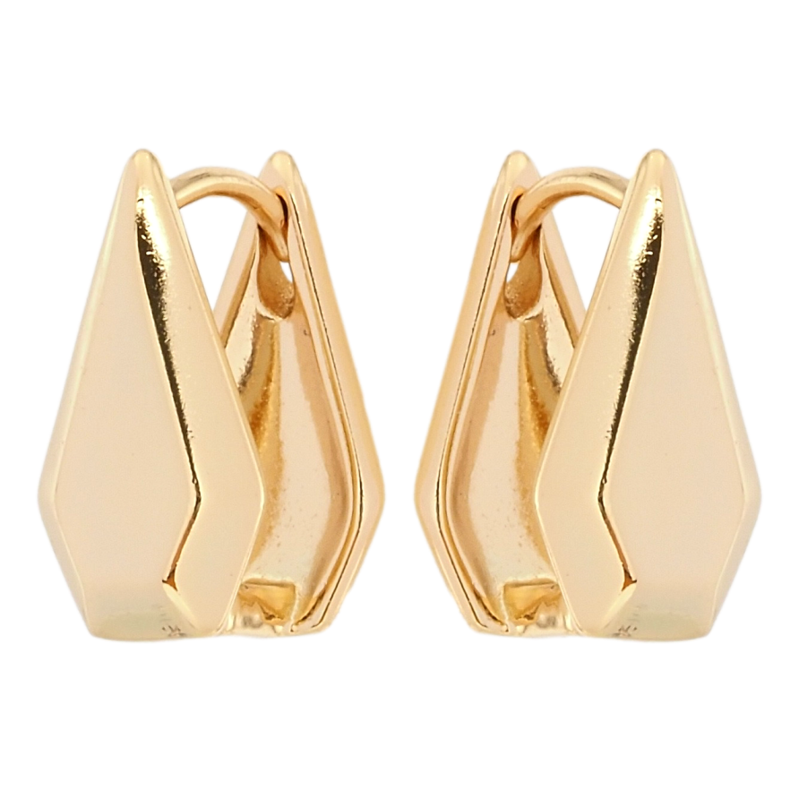 Серьги Xuping Позолота 18K колечки Фигурные фото №1