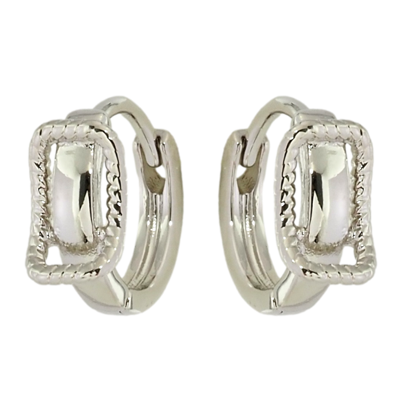 Серьги Xuping Родий колечки Ремешки фото №2