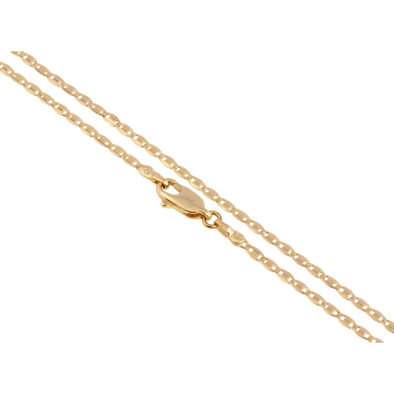 Ланцюжок Xuping Позолота 18K Плетіння Морський ланцюг довжина 45см х 2мм фото №1