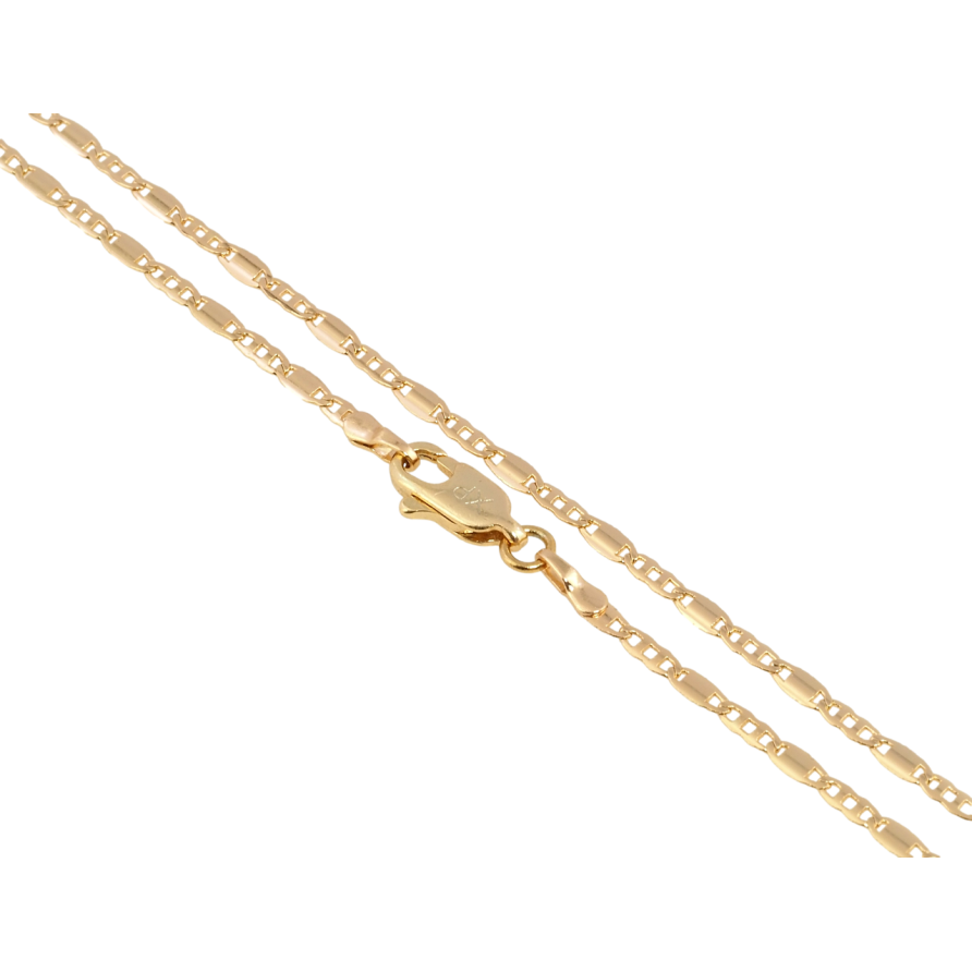Ланцюжок Xuping Позолота 18K Плетіння Морський ланцюг довжина 45см х 2мм фото №1