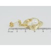 Серьги Xuping Позолота 14K пусеты Фигурные подвески с жемчужинами фото №2