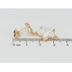 Серьги Xuping Позолота 18K пусеты Подвески перламутровые звезды фото №2