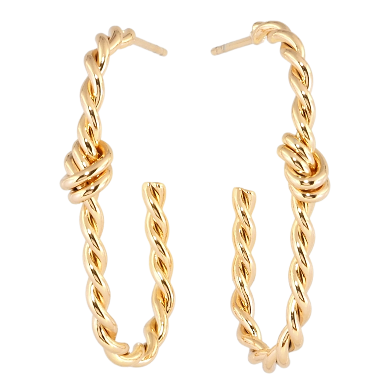 Сережки Xuping Позолота 18K пусети Декоративні дуги фото №1 Сережки Xuping Позолота 18K пусети Декоративні дуги фото №1