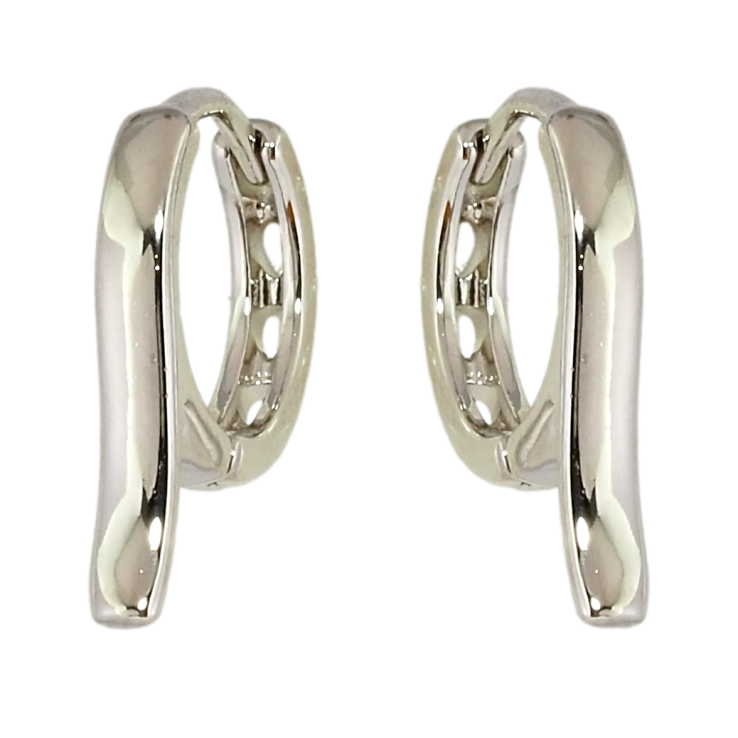 Серьги Xuping Родий колечки Декоративные фото №15