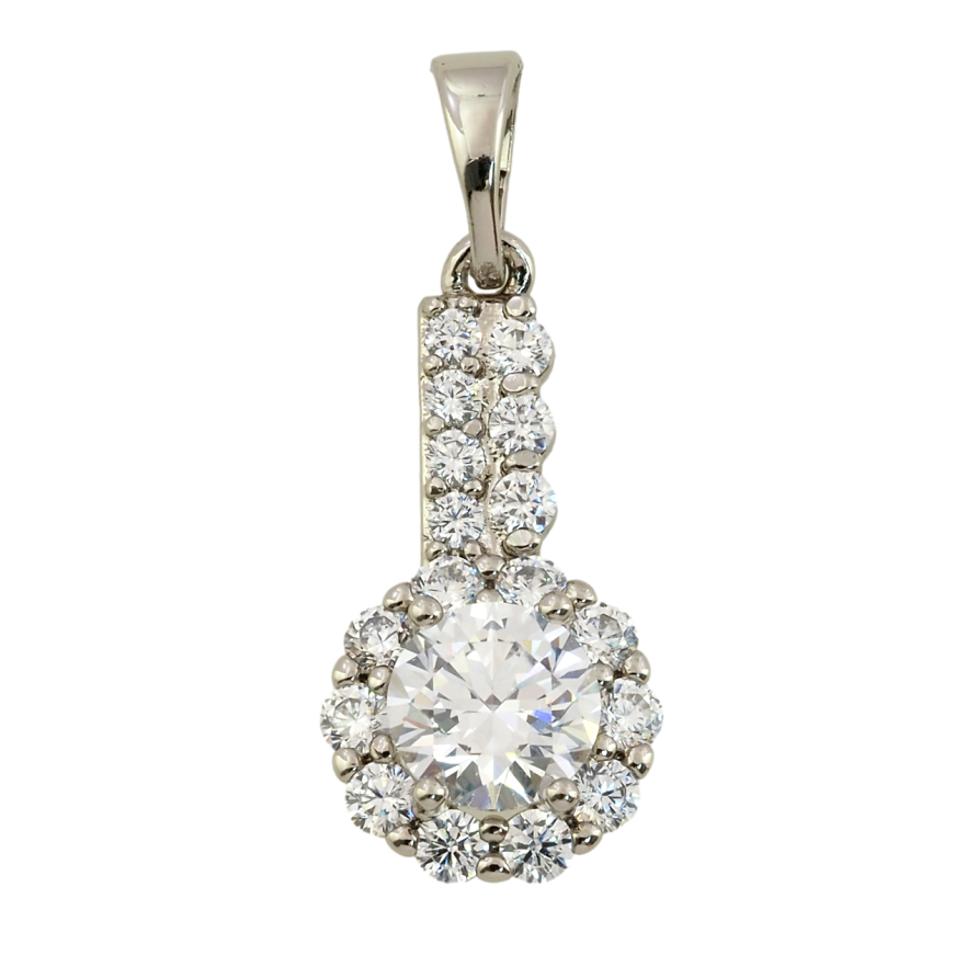 Кулон Xuping Родій Іскристість для ланцюжка до 5мм фото №1