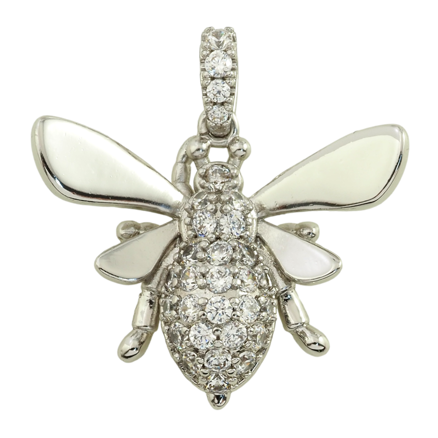 Кулон Xuping Родій Мушка для ланцюжка до 3мм фото №1