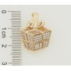 Кулон Xuping Позолота 18K Подарунок інкрустація цирконієм для ланцюжка до 3мм фото №2