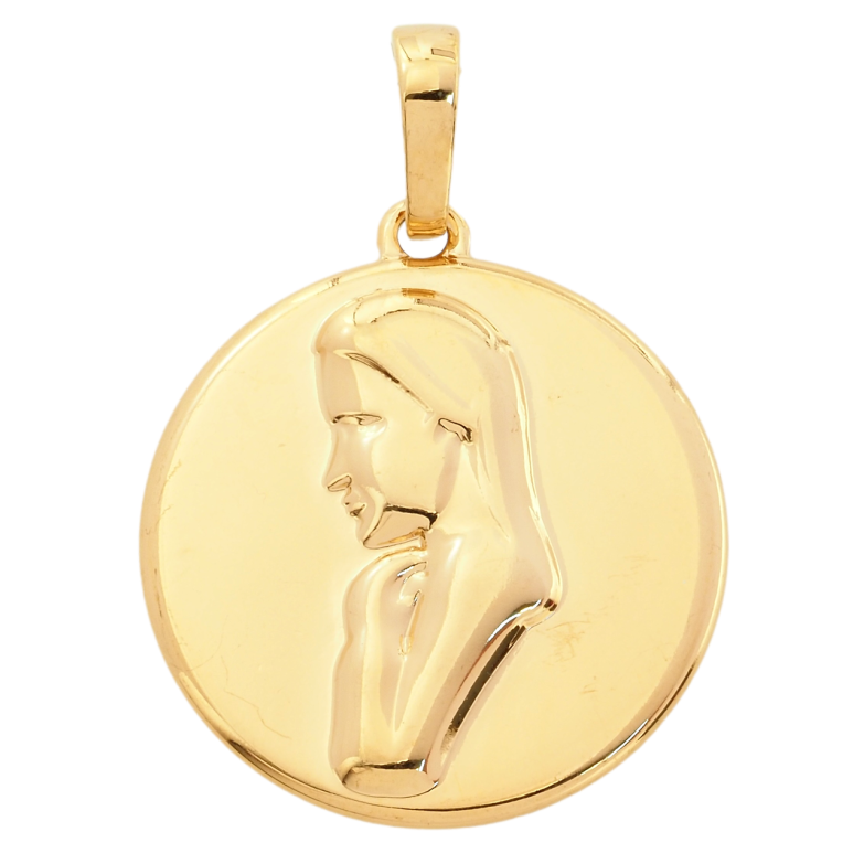Кулон Xuping Позолота 18K Ладанка Мати Тереза для ланцюжка до 6мм фото №1 Кулон Xuping Позолота 18K Ладанка Мати Тереза для ланцюжка до 6мм фото №1