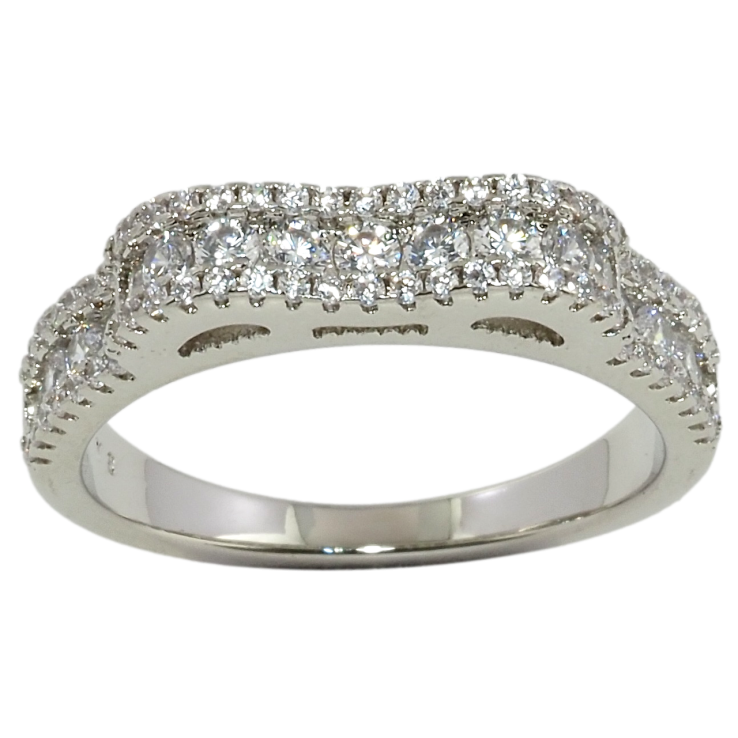 Каблучка Xuping Родій Інкрустація цирконієм фото №20