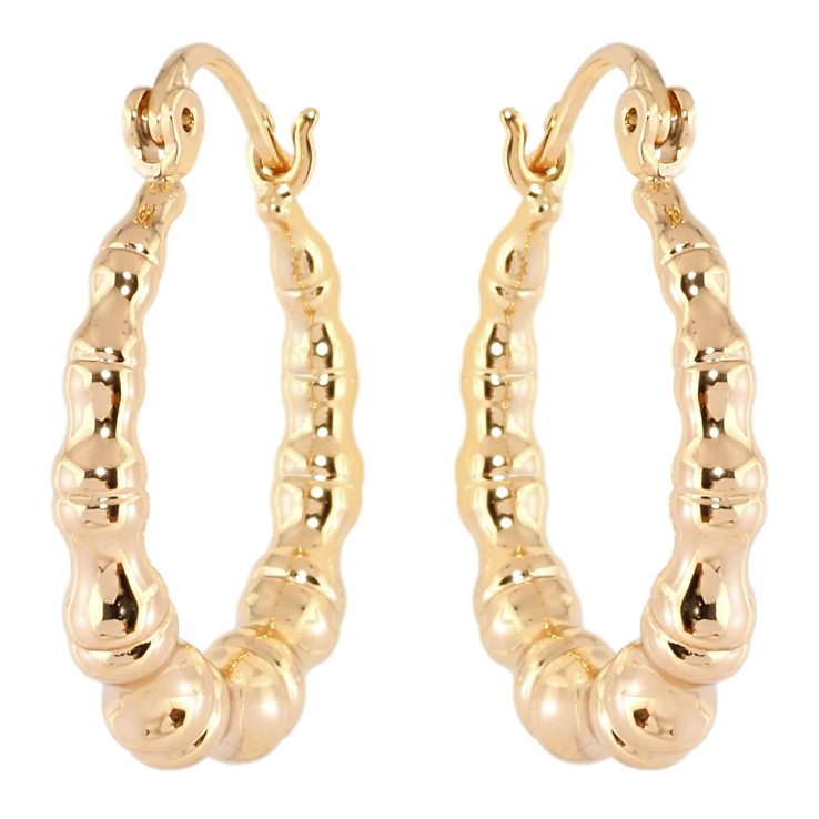 Серьги Xuping Позолота 18K замок-булавка Фигурные кольца ø 2.4см фото №5 Серьги Xuping Позолота 18K замок-булавка Фигурные кольца ø 2.4см фото №5