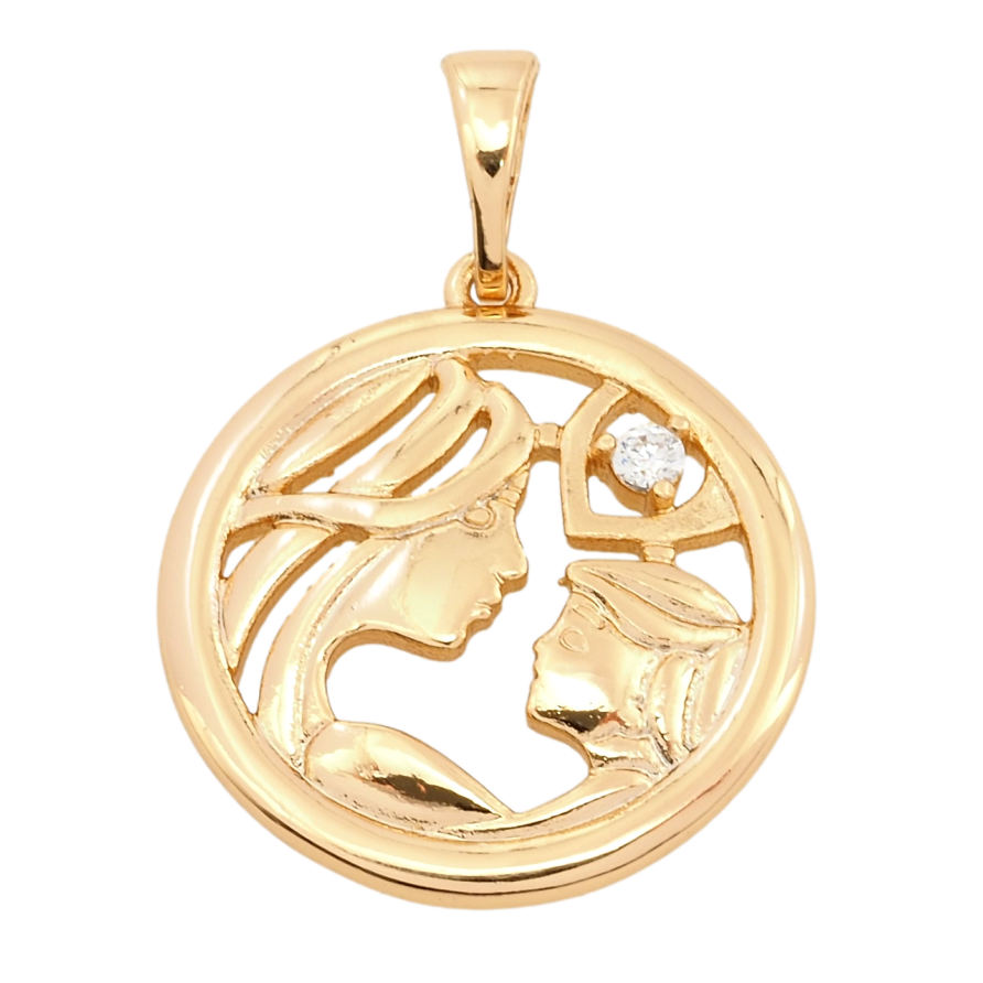 Кулон Xuping Позолота 18K Любов матері для ланцюжка до 5мм фото №1