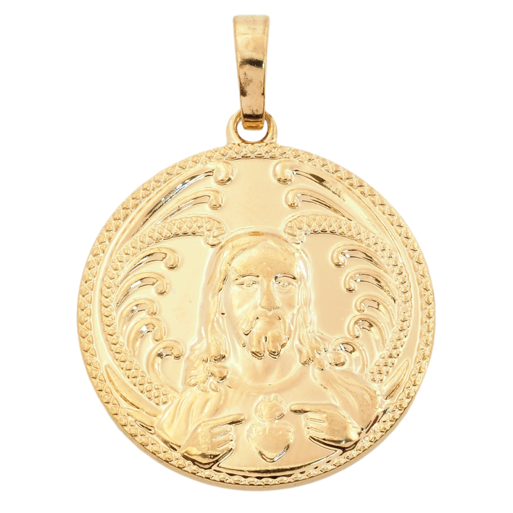 Кулон Xuping Позолота 18K Ладанка Ісус Христос для ланцюжка до 6мм фото №11 Кулон Xuping Позолота 18K Ладанка Ісус Христос для ланцюжка до 6мм фото №11