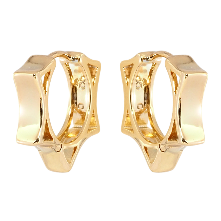 Серьги Xuping Позолота 18K колечки Фигурные фото №19