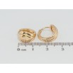 Серьги Xuping Позолота 18K колечки Фигурные фото №2
