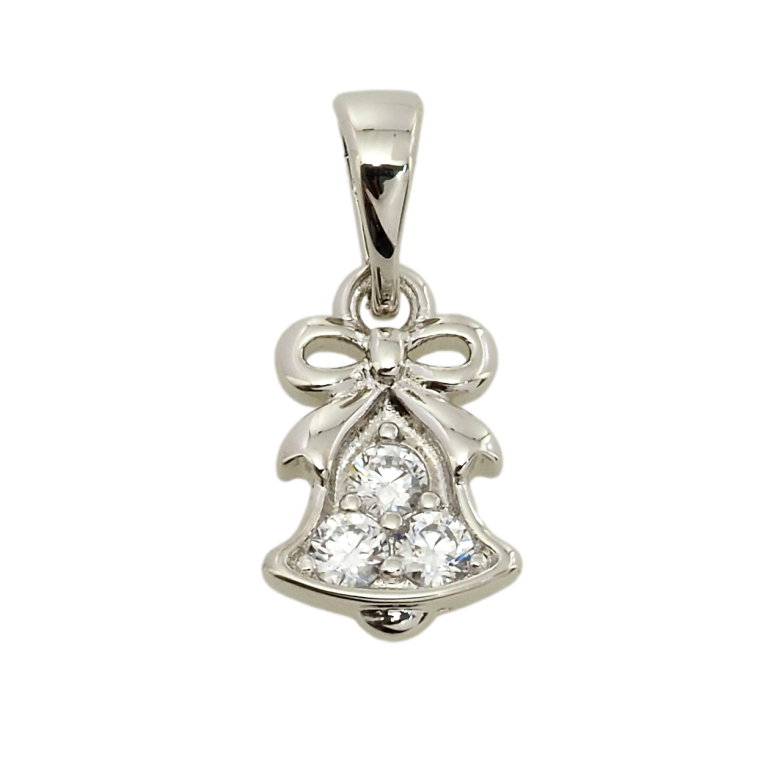 Кулон дитячий Xuping Родій Дзвіночок для ланцюжка до 5мм фото №6