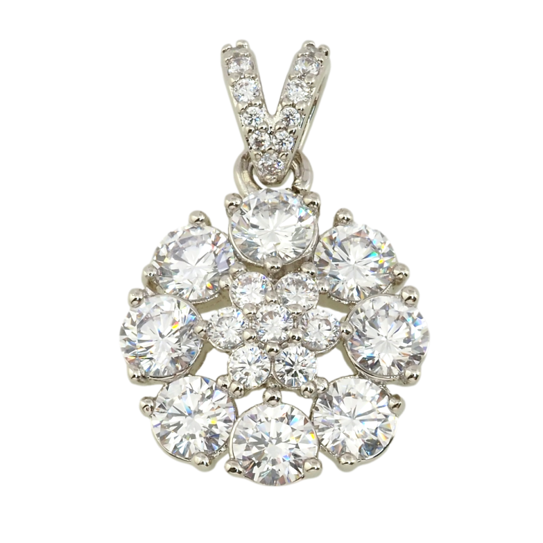 Кулон Xuping Родій Блиск кристалів для ланцюжка до 4мм фото №10