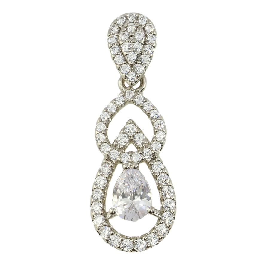 Кулон Xuping Родій Інкрустація цирконієм для ланцюжка до 4мм фото №1