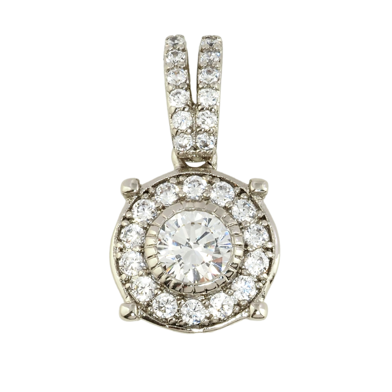 Кулон Xuping Родій Інкрустація цирконієм для ланцюжка до 5мм фото №1