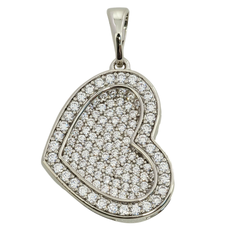 Кулон Xuping Родий Инкрустация цирконием для цепочки до 5мм фото №18