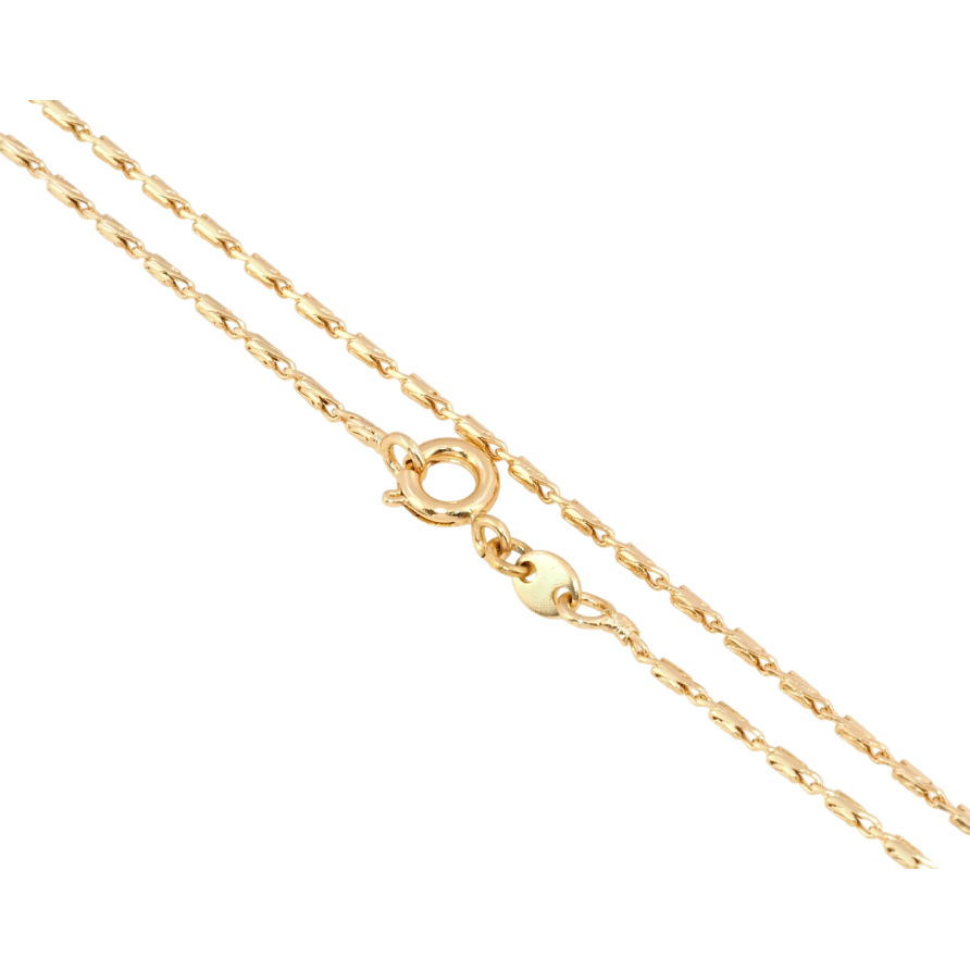 Ланцюжок Xuping Позолота 18K Плетіння Равлик довжина 50см х 1мм фото №1