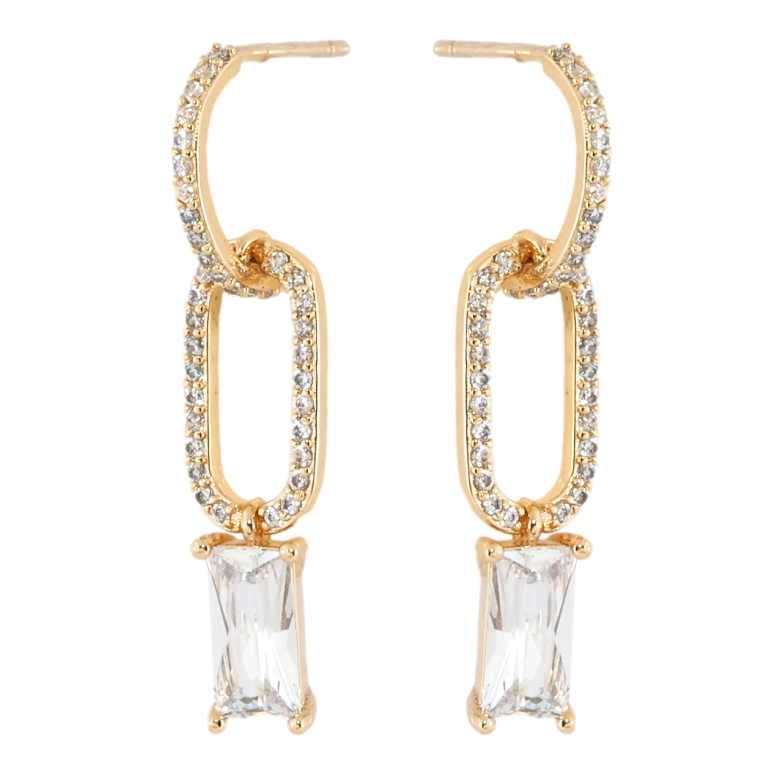 Серьги Xuping Позолота 18K пусеты Овальные подвески с инкрустацией цирконием фото №1 Серьги Xuping Позолота 18K пусеты Овальные подвески с инкрустацией цирконием фото №1