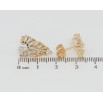 Сережки Xuping Позолота 18K пусети Живописність фото №2 Сережки Xuping Позолота 18K пусети Живописність фото №2
