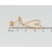 Серьги Xuping Позолота 18K пусеты Романтичные подвески с цирконием фото №2 Серьги Xuping Позолота 18K пусеты Романтичные подвески с цирконием фото №2