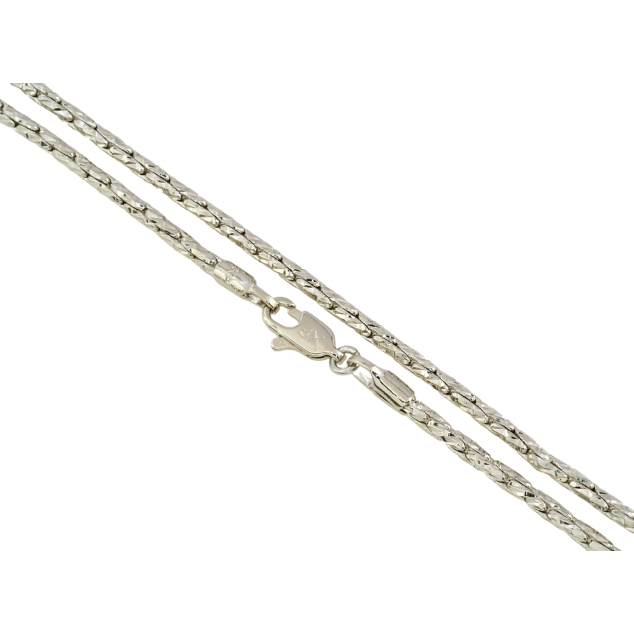 Ланцюжок Xuping Родій Плетіння Фантазійне довжина 45см х 2мм фото №1