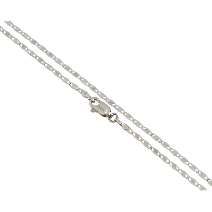 Ланцюжок Xuping Родій Плетіння Морський ланцюг довжина 50см х 2мм фото №19