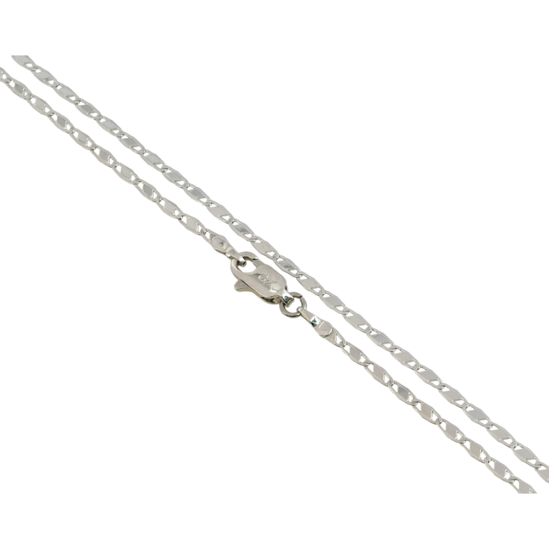 Ланцюжок Xuping Родій Плетіння Морський ланцюг довжина 50см х 2мм фото №1
