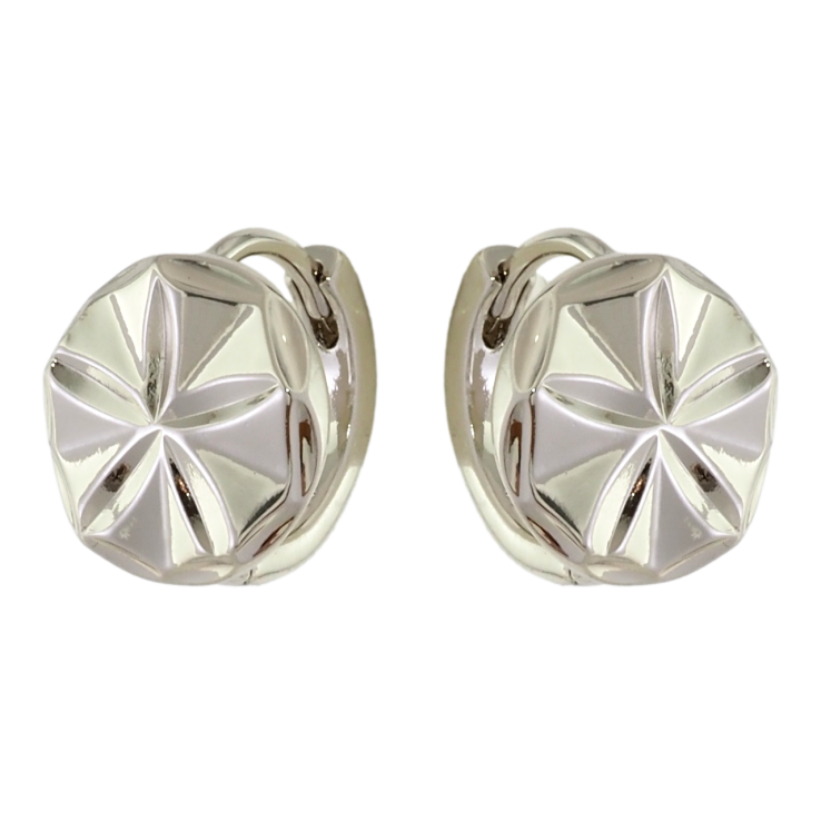 Серьги Xuping Родий колечки Декоративный узор фото №11