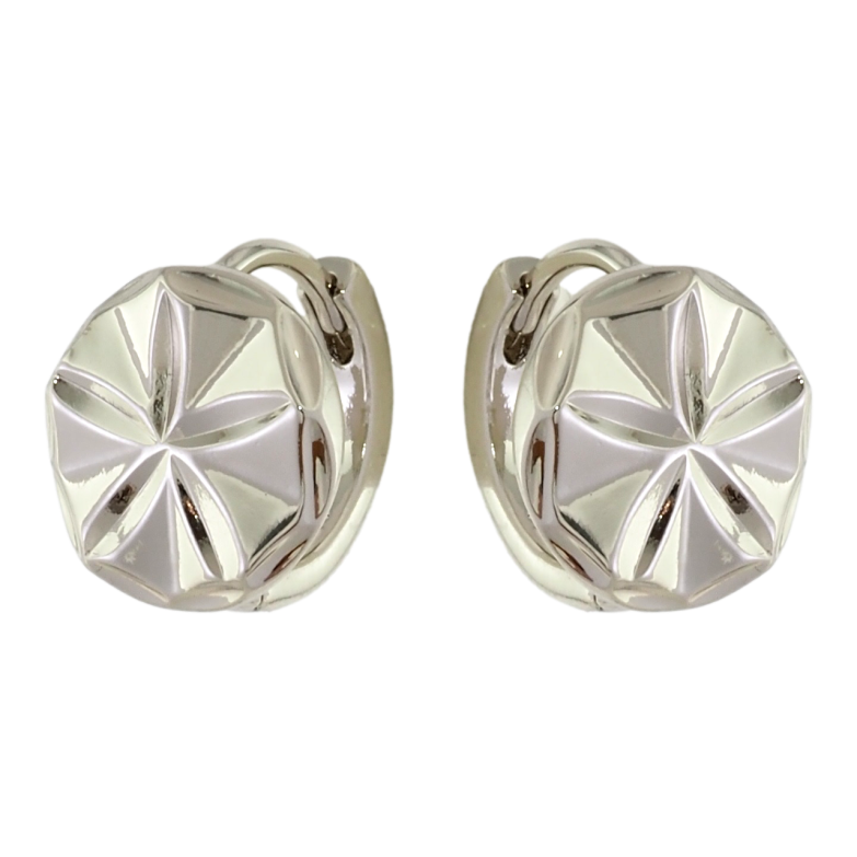 Серьги Xuping Родий колечки Декоративный узор фото №1