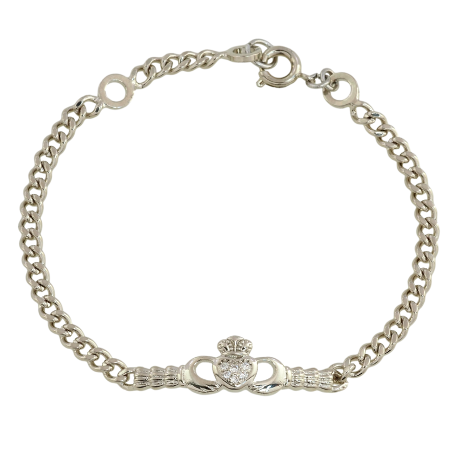 Браслет Xuping Родій Ланцюжок з декоративною вставкою розмір з дод. ланкою 15,17см х 3мм фото №1