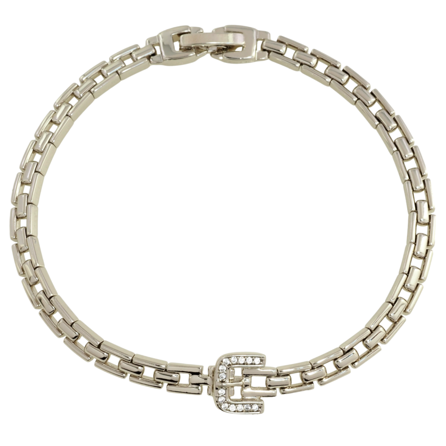 Браслет Xuping Родий Ремешок размер 19см х 4мм фото №1