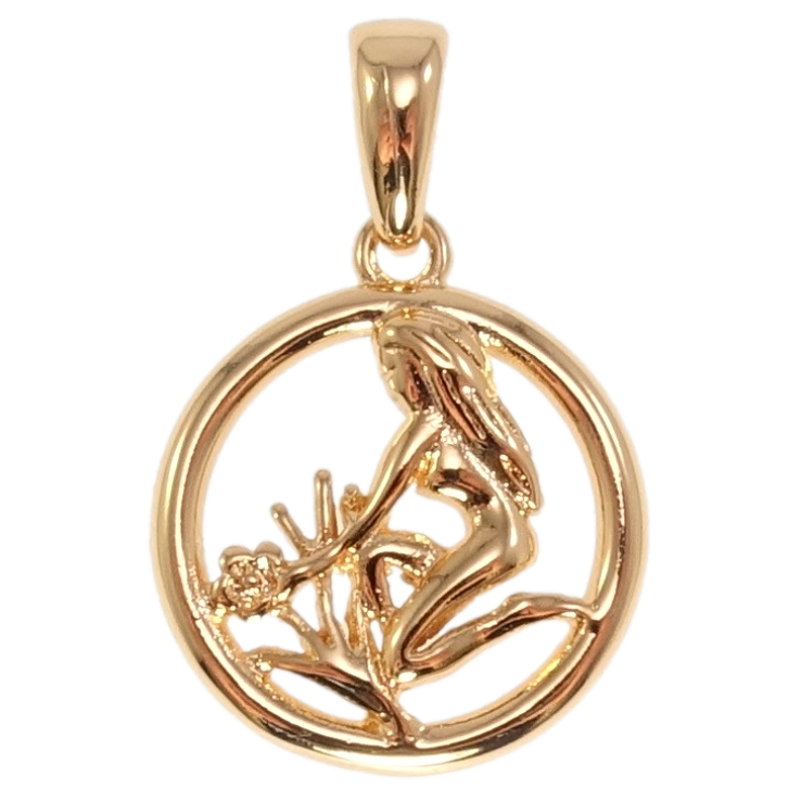 Кулон Fallon Позолота 18K Знак Зодіаку Діва фото №15 Кулон Fallon Позолота 18K Знак Зодіаку Діва фото №15
