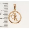 Кулон Fallon Позолота 18K Знак Зодіаку Стрілець фото №2